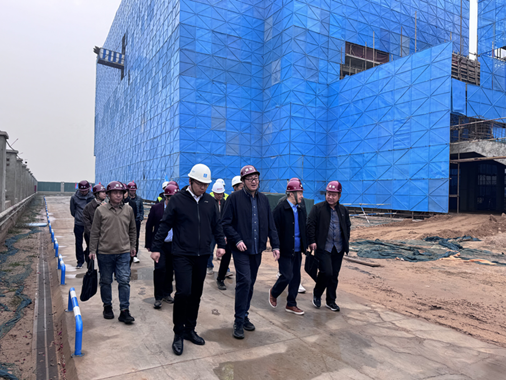鄭州市建設(shè)投資集團(tuán)有限公司黨委委員、紀(jì)委書記張煉帶隊(duì)調(diào)研六十七高項(xiàng)目建設(shè)